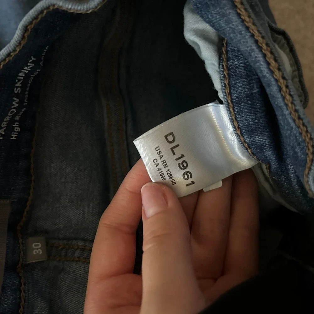DL1961‎ Farrow Skinny High Rise InstaSculpt Ankle Jeans Size 30 Designer Denim